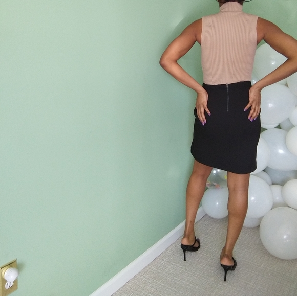 Haute Monde two piece black skirt and Blazer set women's - Picture 5 of 13